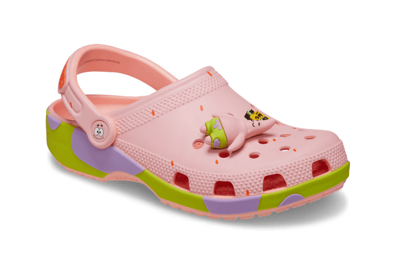 crocs spongebob squarepants patrick star clogs 