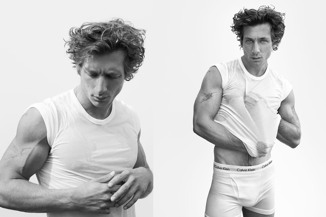 Jeremy Allen White Strips to His Underwear for Steamy Calvin Klein