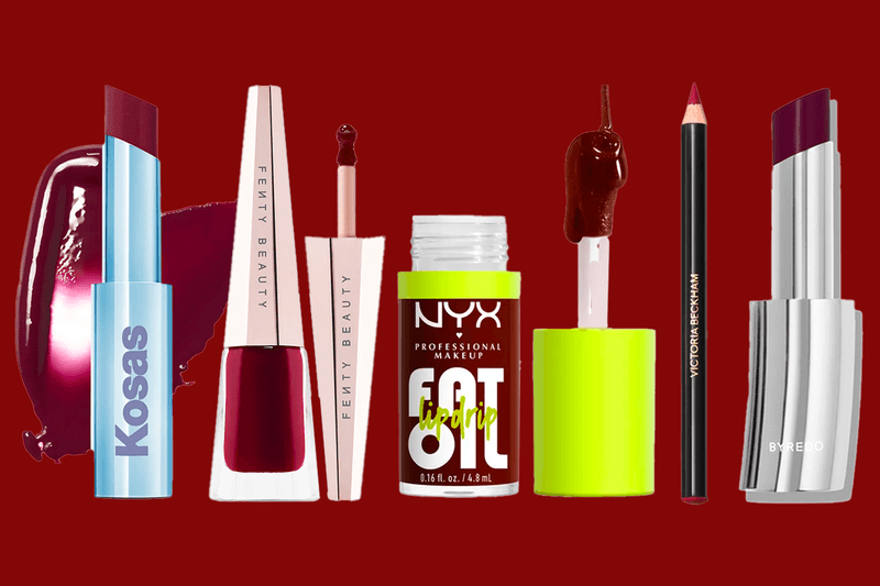 Red, Lipstick, Lipgloss, Valentine's Day, Where to Buy, Kosas, Fenty Beauty, Nyx, Victoria Beckham Beauty, Byredo,