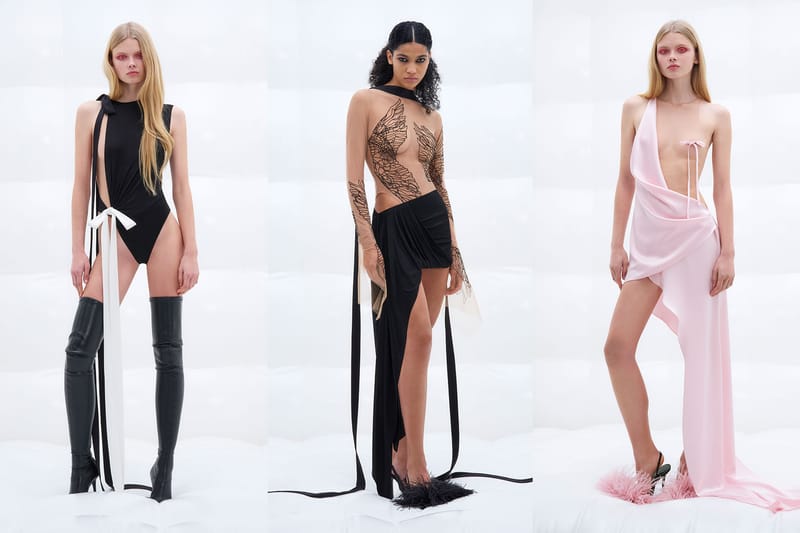 David Koma's Pre-Fall 2024 Takes Inspiration from Socialites and Swans