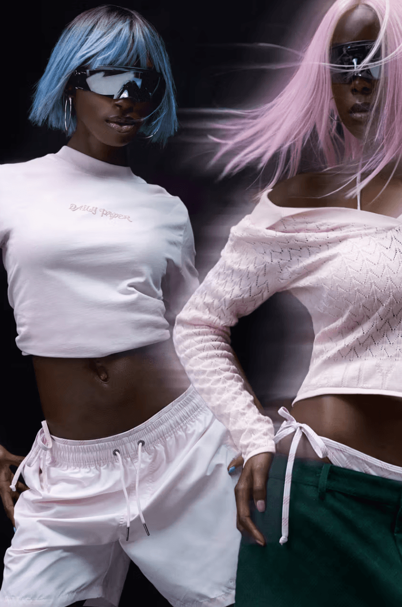 daily paper womens mens hoodies jeans printed denim skirts