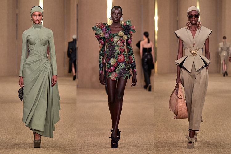 Balmain FW24 Celebrates Bordeaux's Bounty