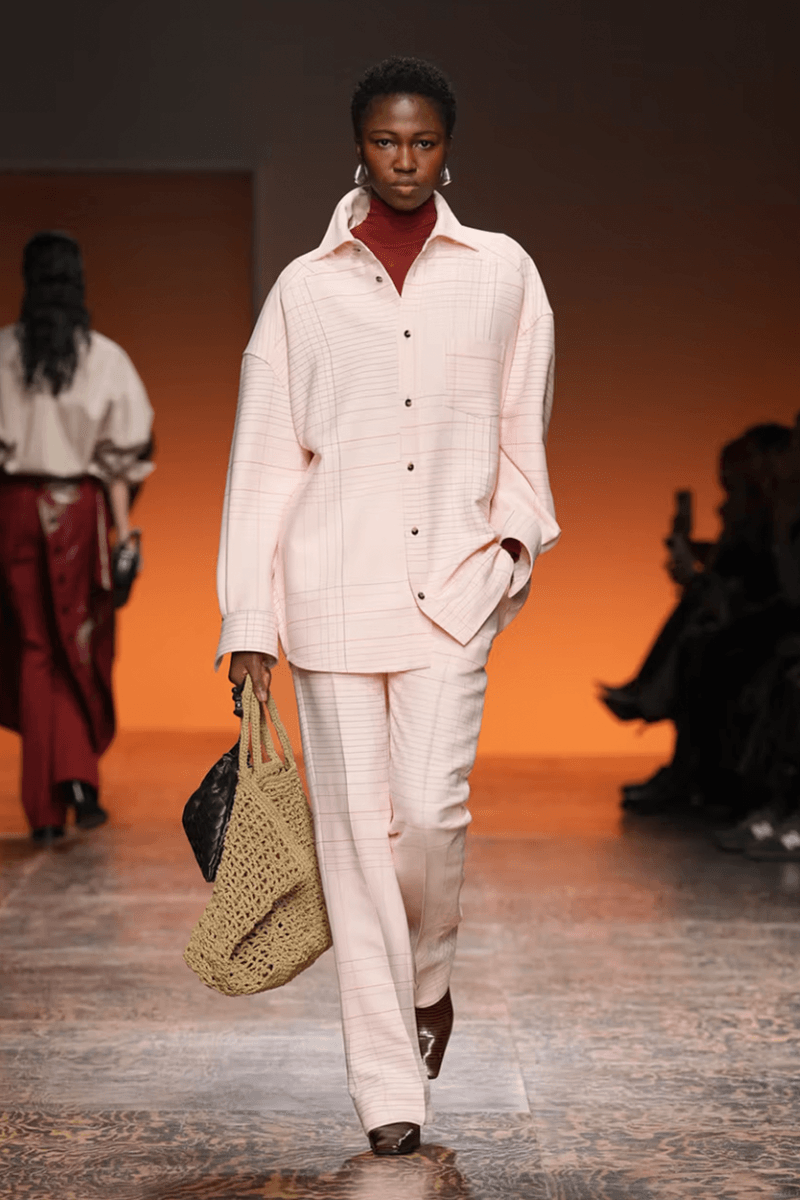 Bottega Veneta, Matthieu Blazy, Fall/Winter 2024, Milan Fashion Week, Runway, Details, First Look, Asap Rocky, Peggy Gou