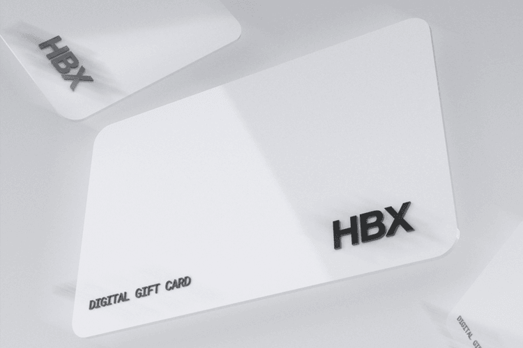 HBX Launches New Digital Gift Card