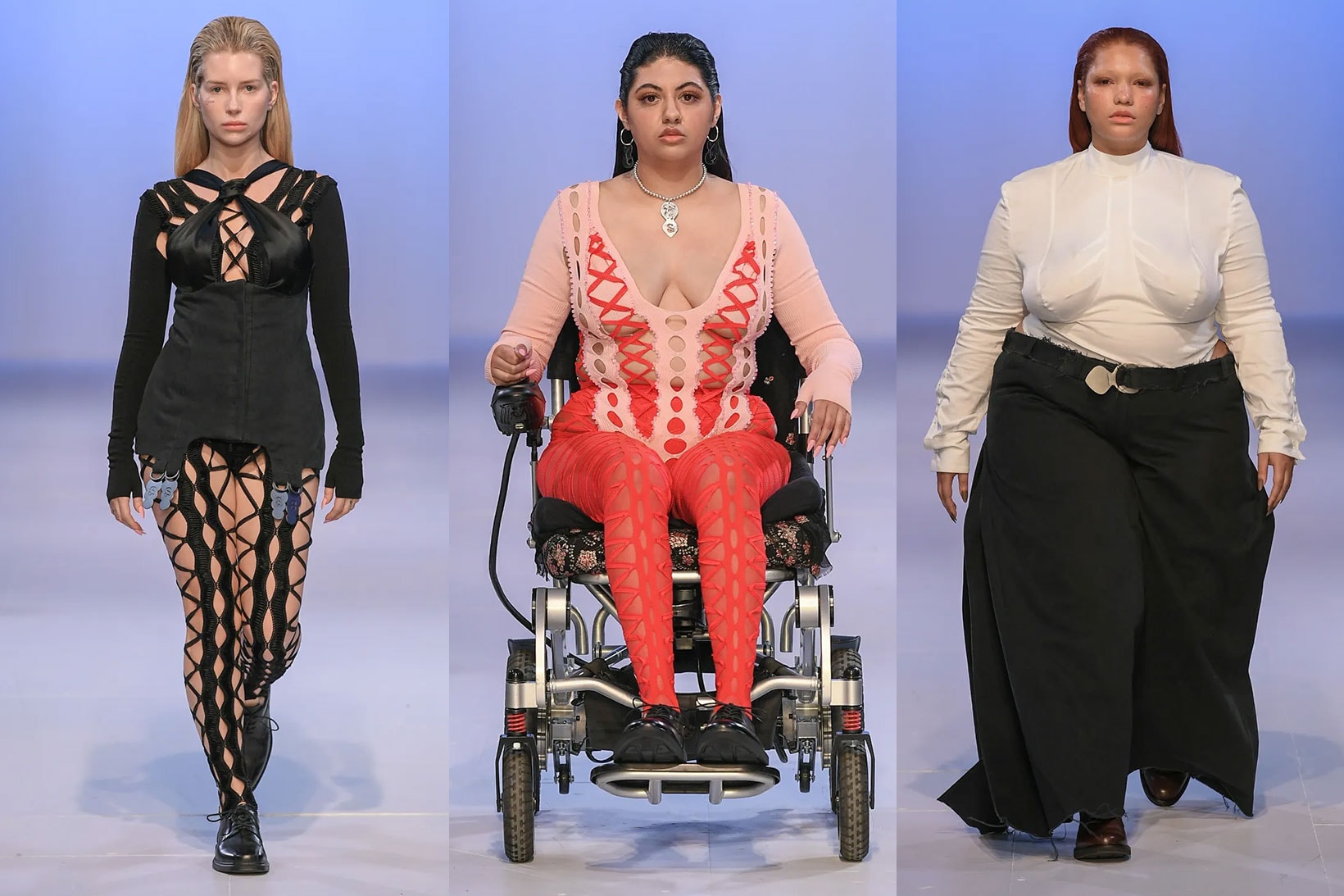 lottie moss sinead o dwyer bodies london fashion week disabled runway