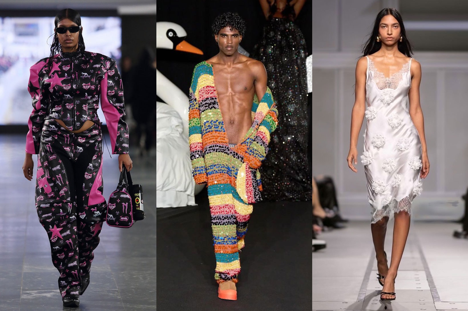 south asian models london paris milan new york fashion week runway clothes 