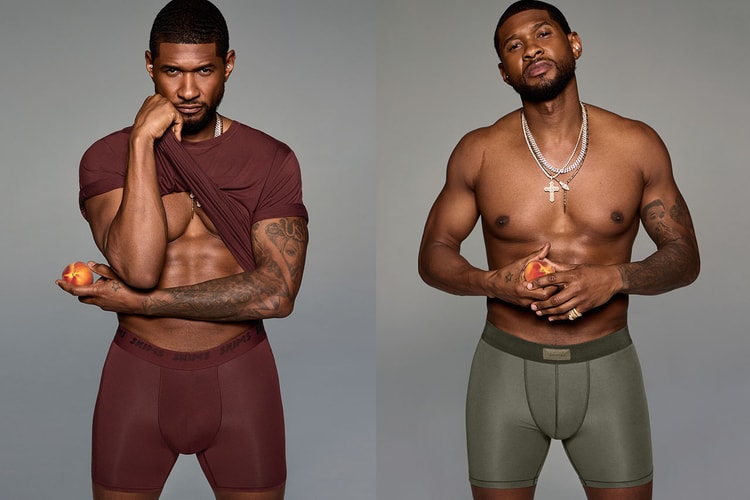 Usher Strips Down for SKIMS' Newest Menswear Campaign