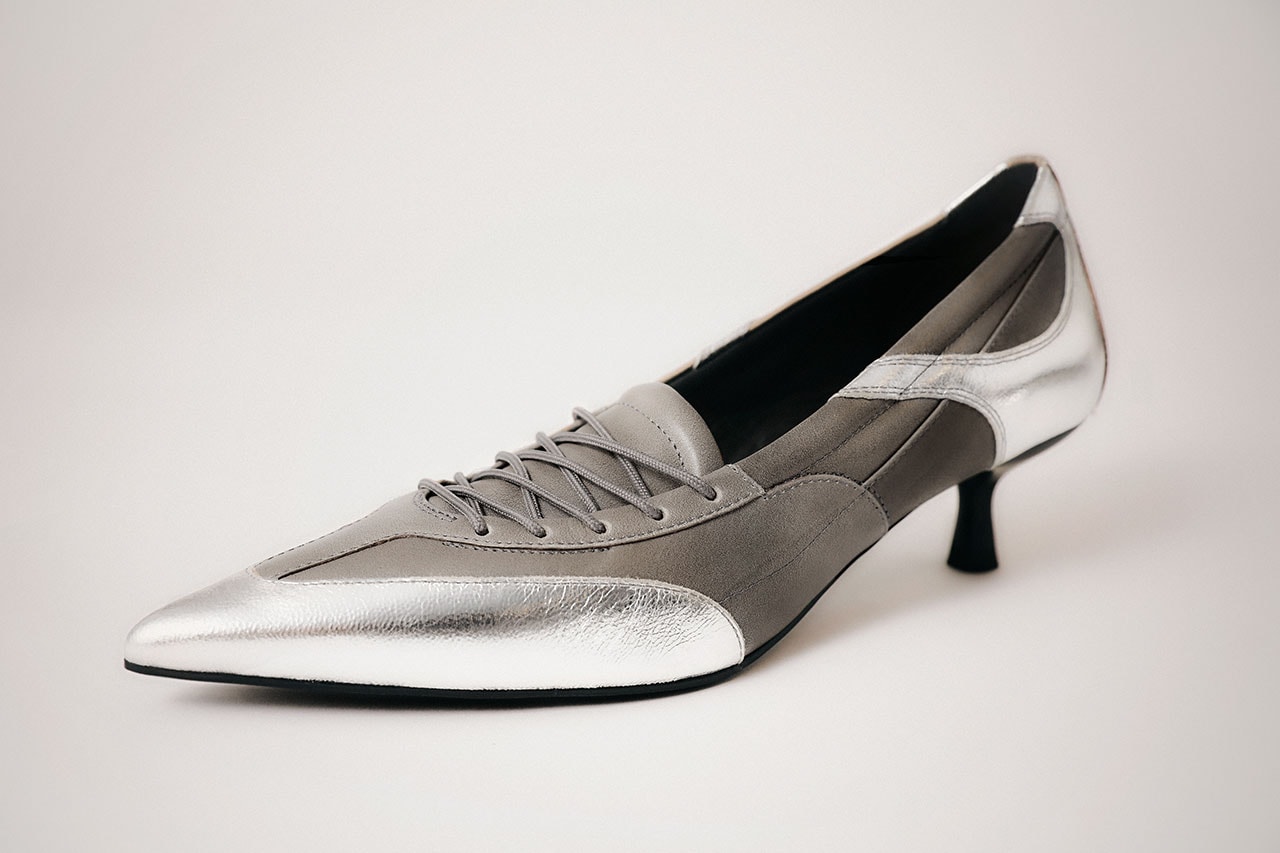 vagabond shoes pumps heels blokecore sport laces silver black heels