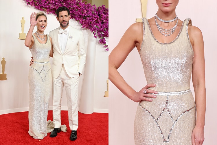 Oscars 2024: Emily Blunt Arrives in the Cheekiest Gown