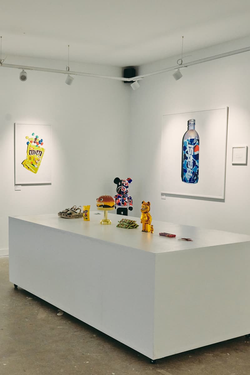 titi finlay artist art gallery camden open air hyper-realism things! objects grail sneaker culture graphics be@rbrick crocs BAPE pepsi London exhibitions