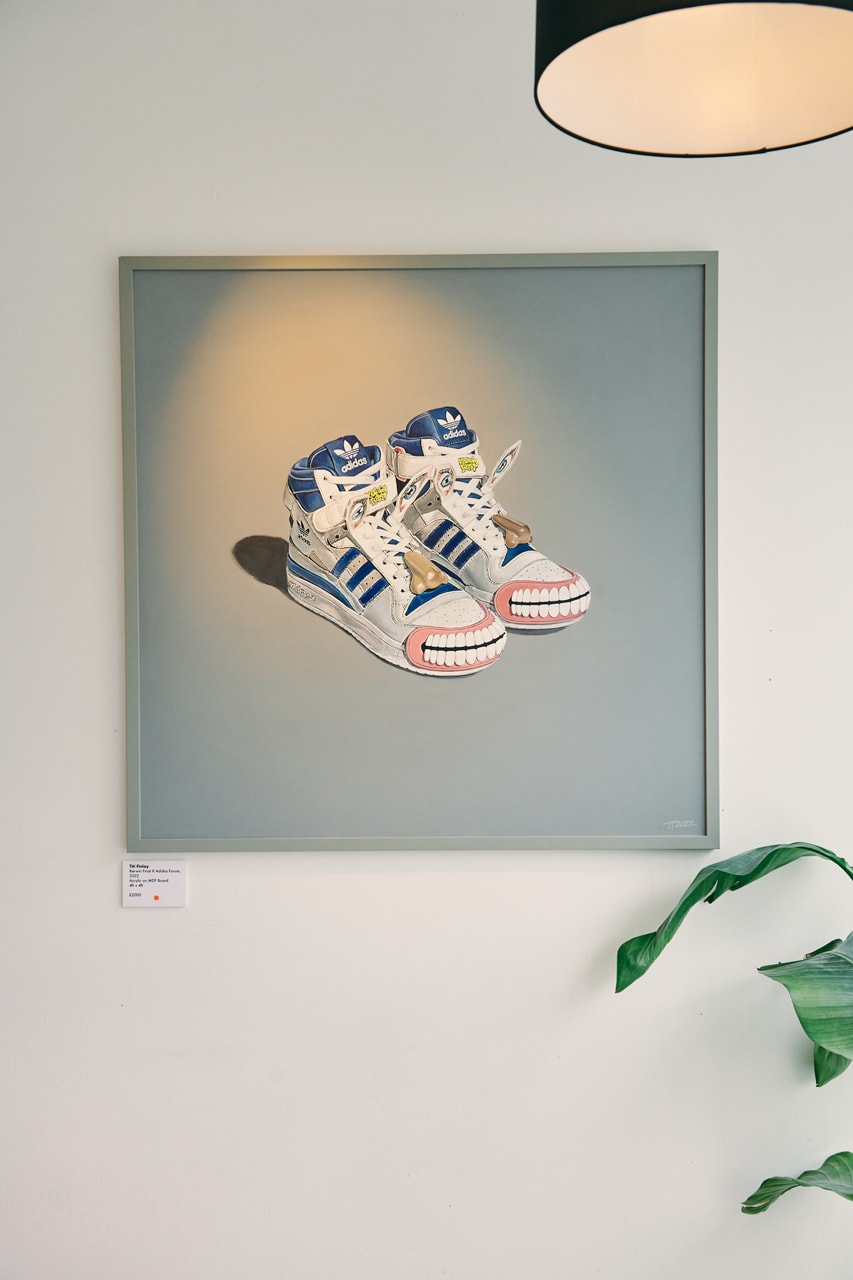 titi finlay artist art gallery camden open air hyper-realism things! objects grail sneaker culture graphics be@rbrick crocs BAPE pepsi London exhibitions