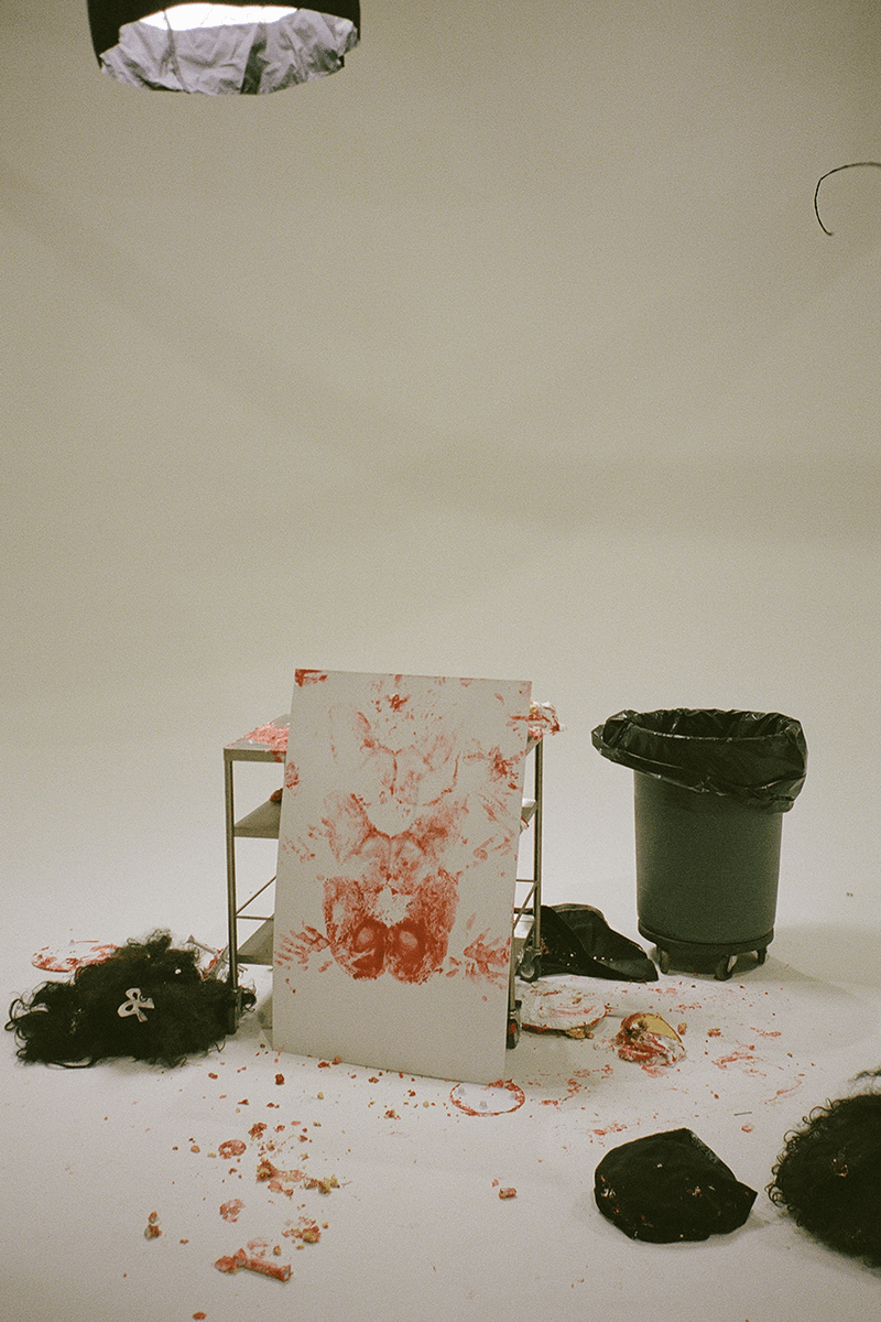 Kembra Pfahler, CIRCA, London, The Manual of Action, Sit ins, butt prints