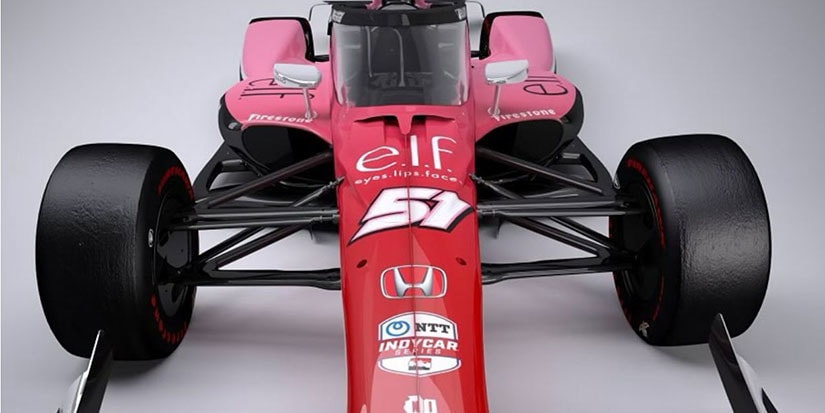 e.l.f. Cosmetics Races Into History as the Indianapolis 500's First Beauty Sponsor