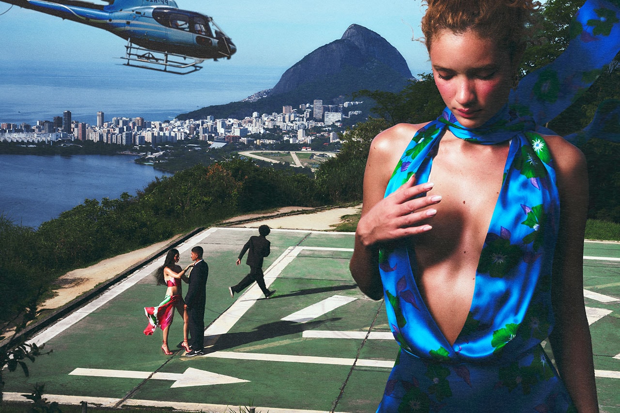 mirae brazil swimwear bikini sarong dress blue woman man