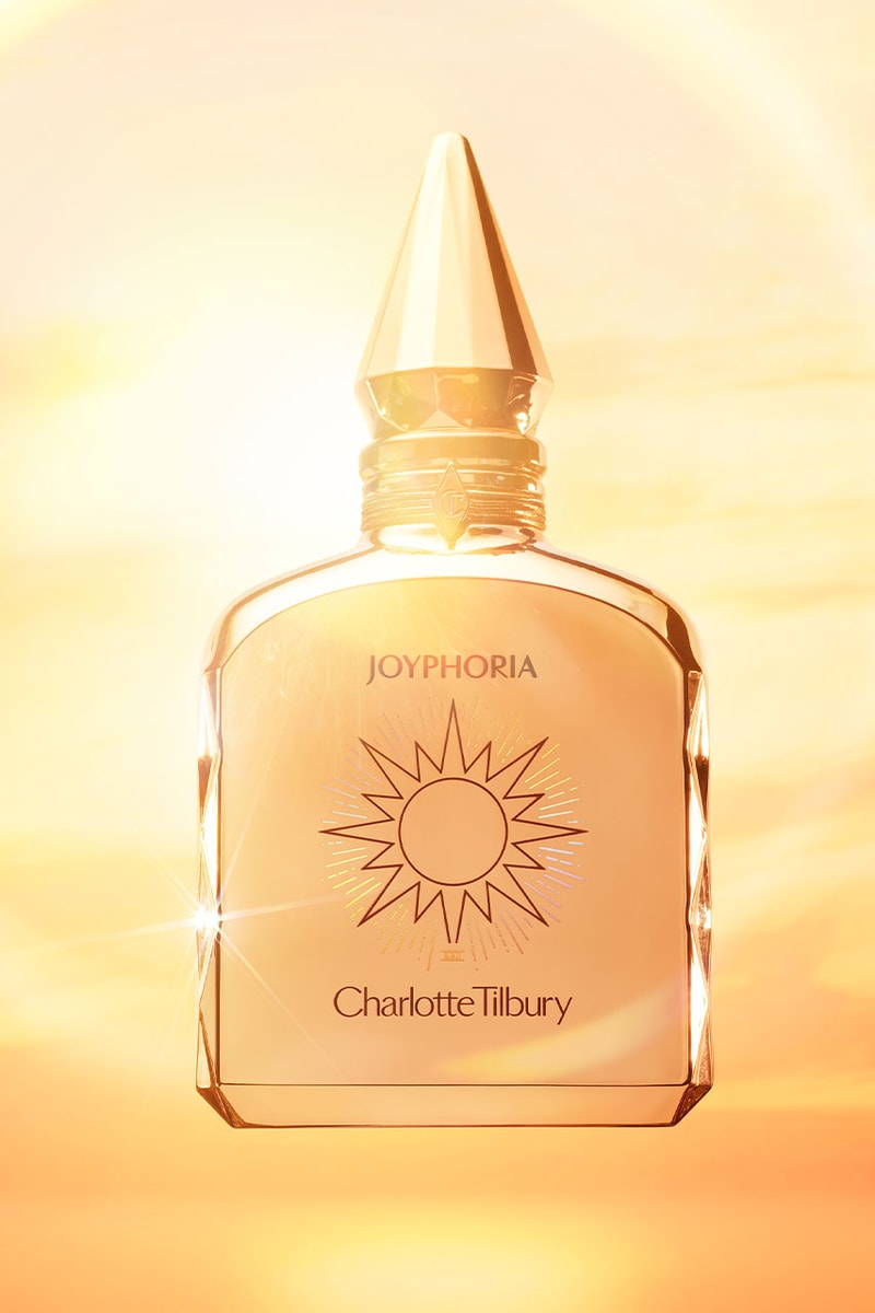 Charlotte Tilbury. Fragrance collection of emotions, perfume, brand expansion, more sex, love frequency, joyphoria, magic energy, cosmic power, calm bliss  