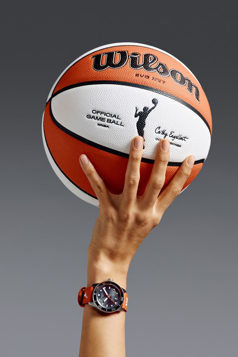 tissot wilson wnba seastar collection special edition duo bezel quartz 40mm powermatic 80 black white basketball league history timepieces