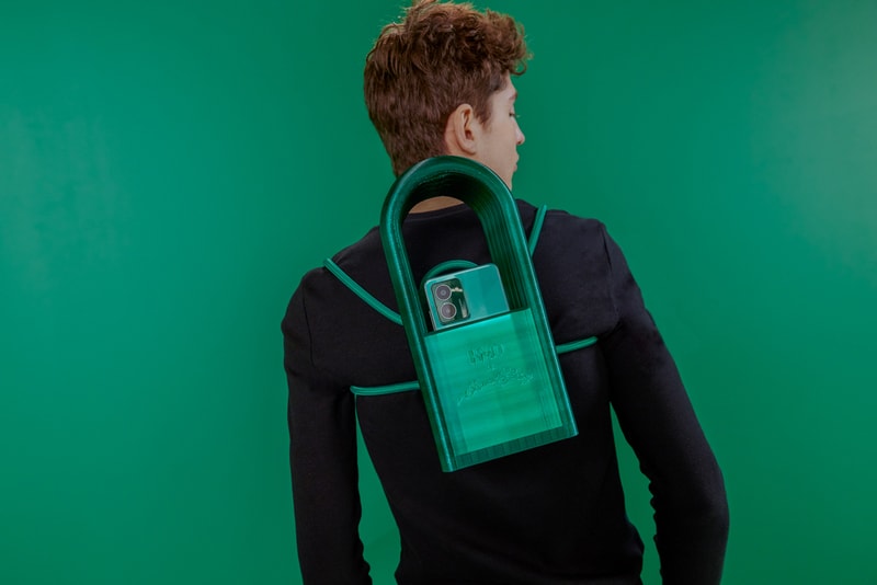 Sinead Gorey HMD collaboration phonecore belt handbag screen shades smart phone pulse pro glacier green accessories