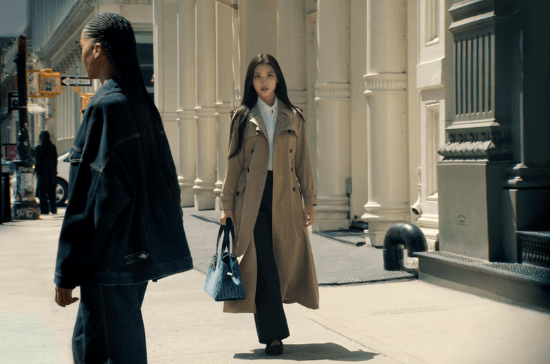 newjeans haerin kpop artist star musician dior bag denim streets girl