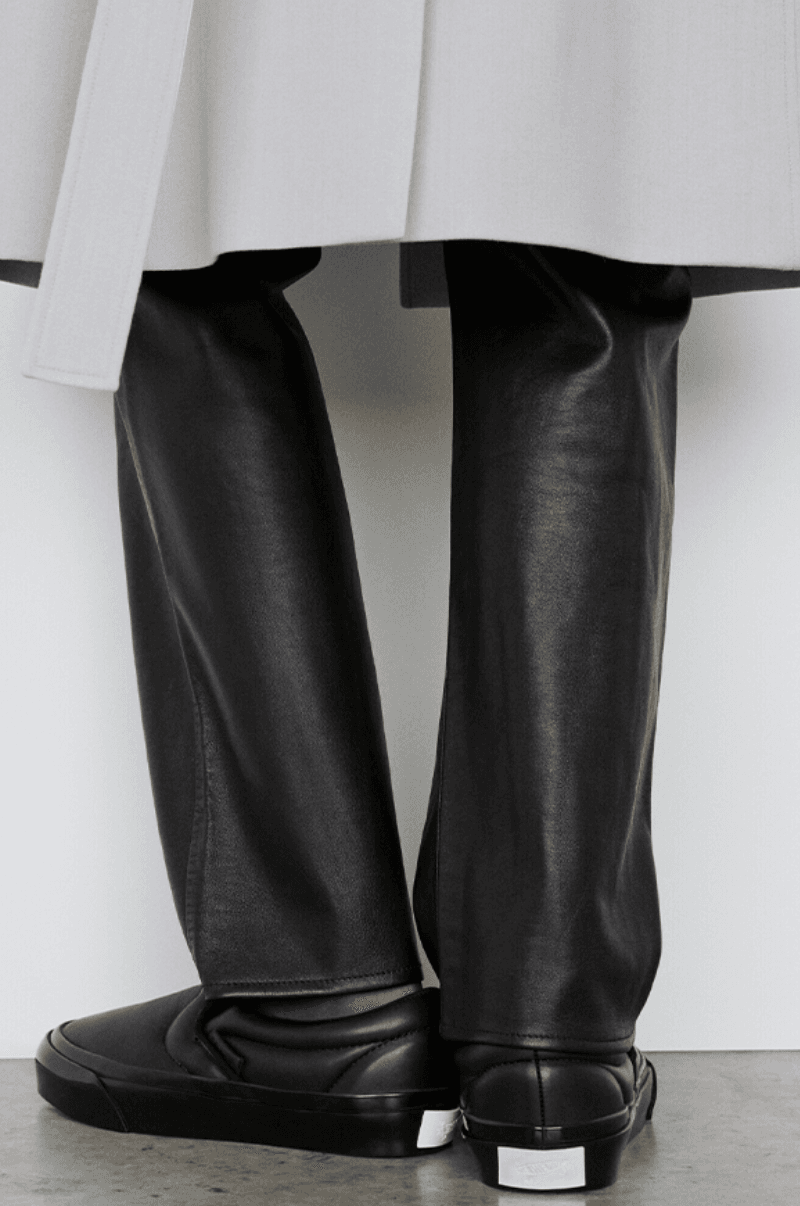 vans proenza schouler slip on shoes beige white black