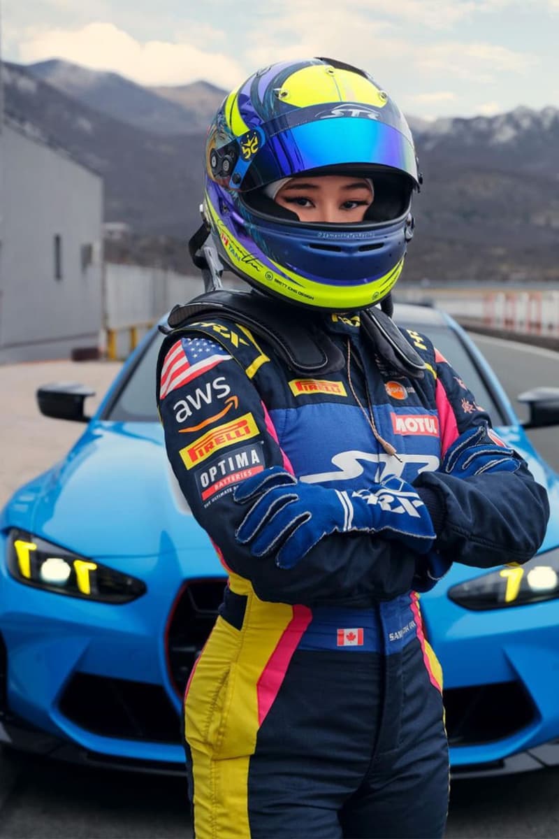 Samantha Tan, motor sportswoman, racing, formula 1, bmw, grand prix, female racer, race car driver, tarte, it cosmetics, cerave, sk-ll, sports,