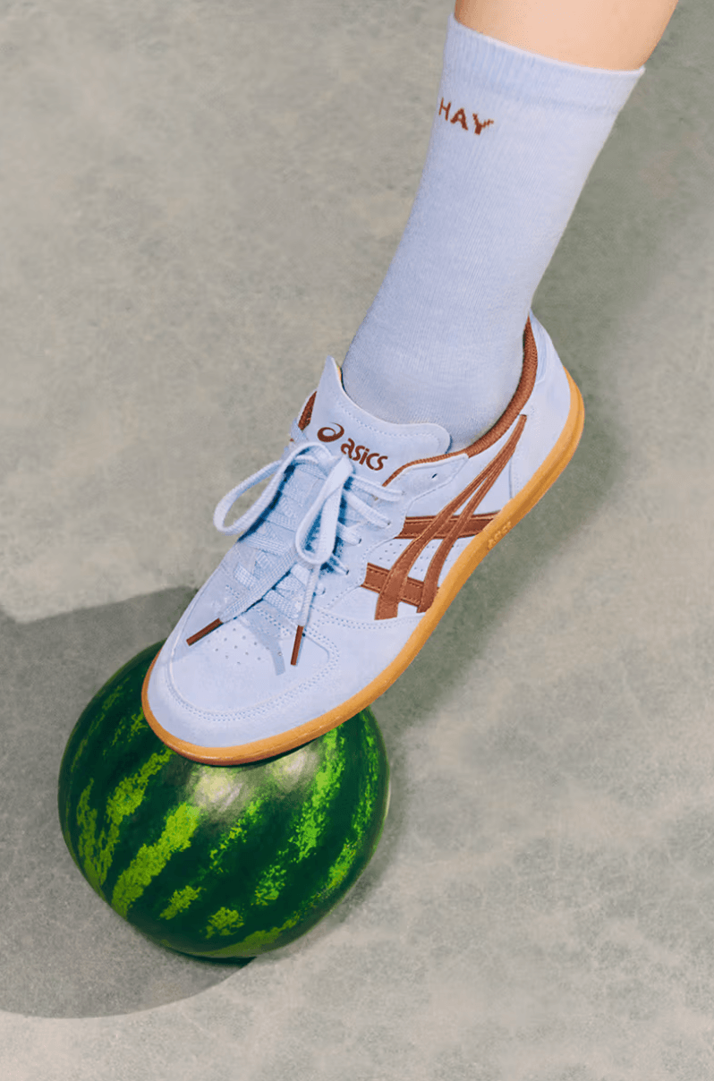 asics hay sneakers color green blue pink shoes design copenhagen