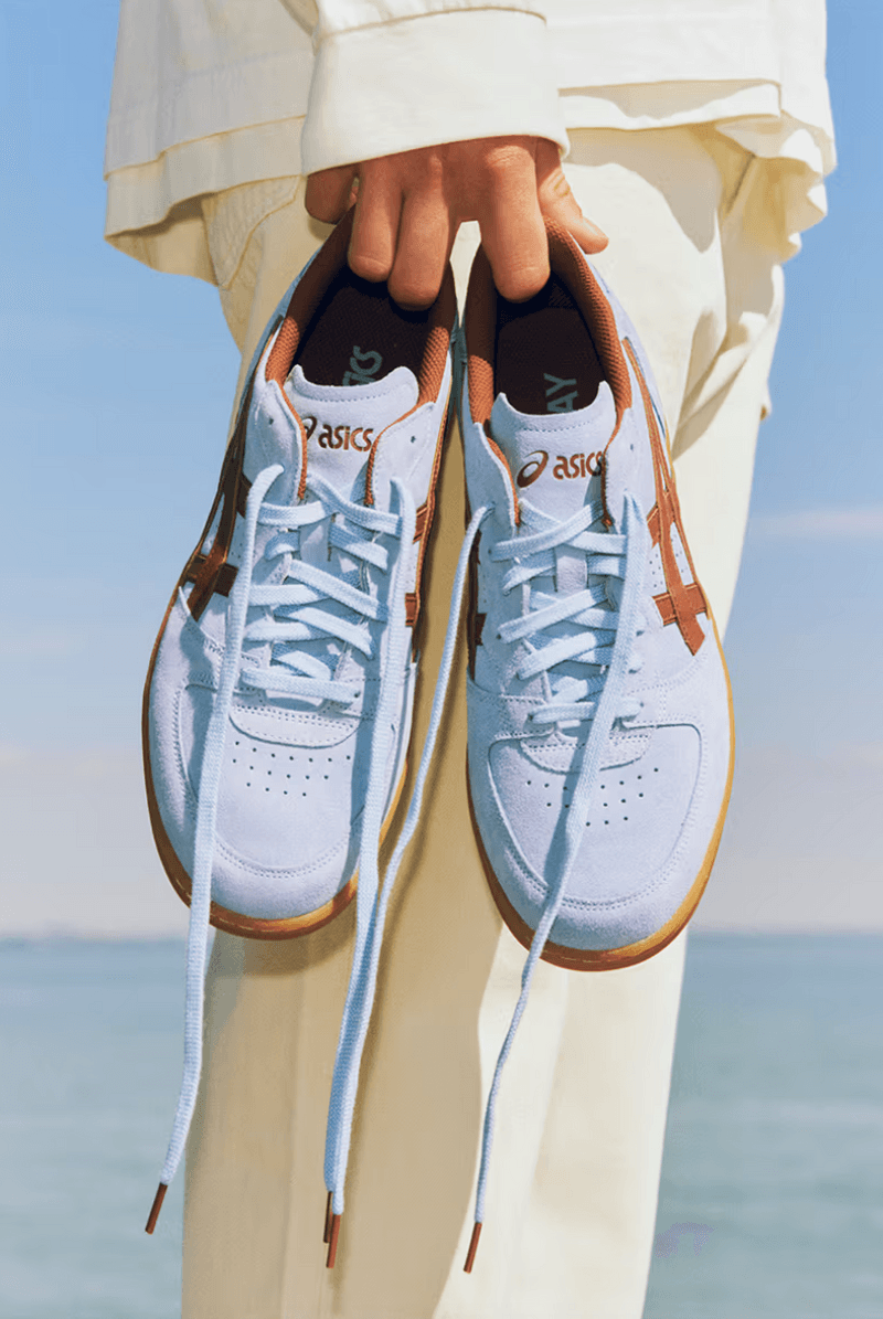 asics hay sneakers color green blue pink shoes design copenhagen