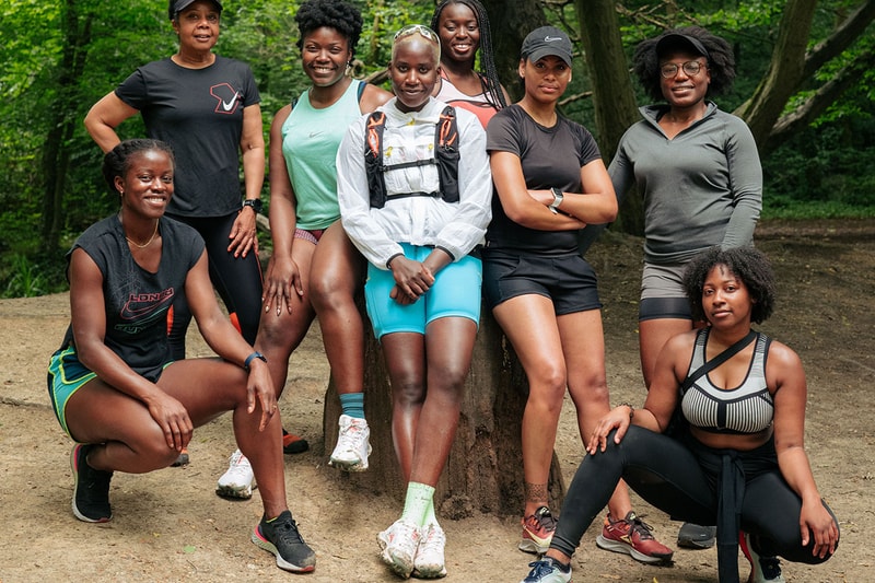 dora atim black women running trainer field forest nike shoes sneakers
