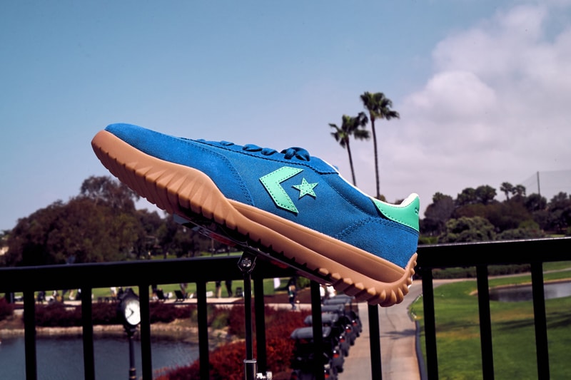 converse hypegolf invitational run star trainer event activation los angeles huntington beach 2024 golf sneakers suede 