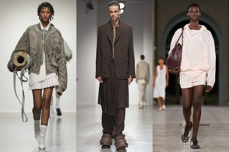 paris fashion week runway spring summer louis vuitton models milan martine rose wales bonner