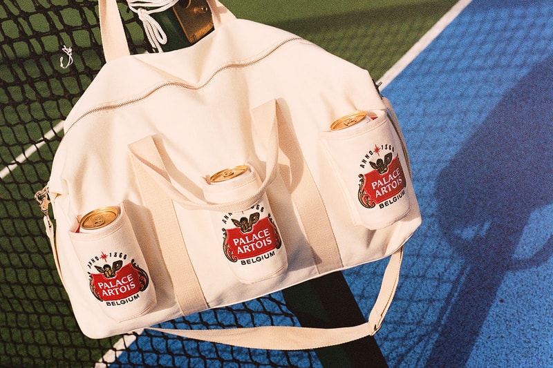 palace stella artois beer tennis racket bag jackets balls