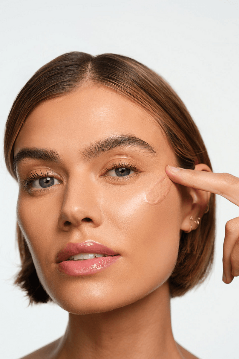 Saie, "Glowy Super Gel", Rosegold, Highlighter