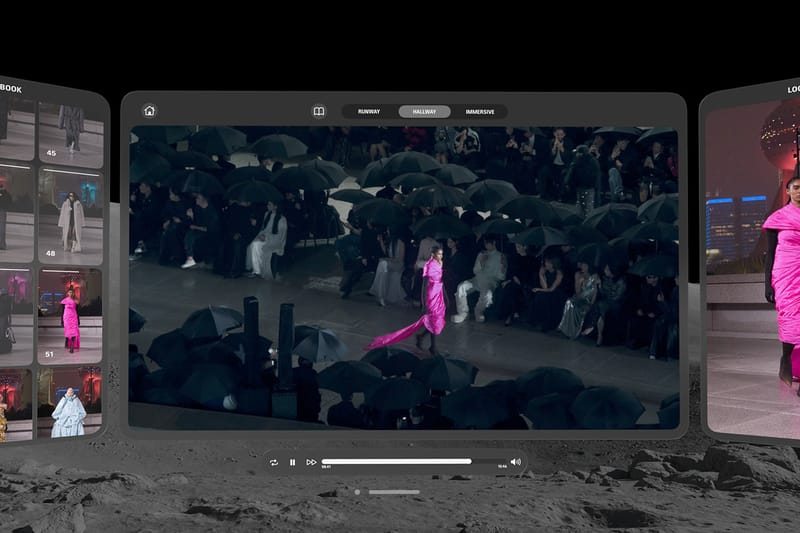 Balenciaga Takes Its SS25 Runway Show To Virtual Reality