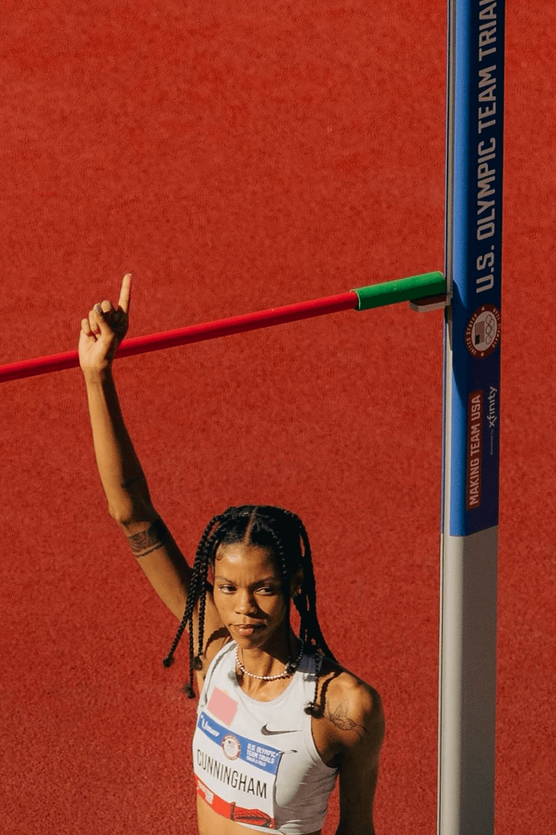 Vashti Cunningham, Olympics, Track and Field, Paris, Interview 