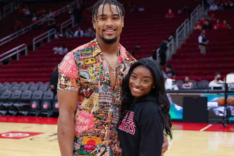 Simone Biles Defends Husband Jonathan Owens For Wearing Her Medal