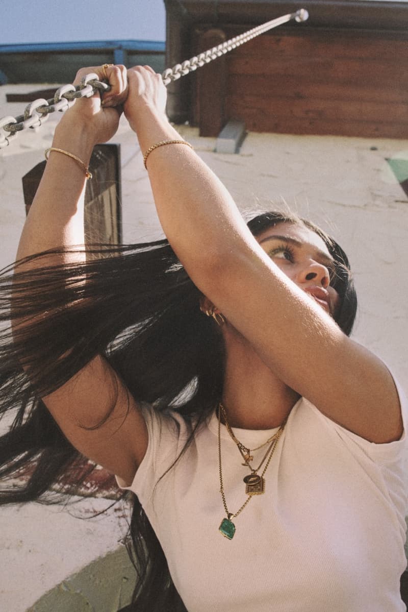 salomon ama lou girl musician singer crop top jeans horse sneakers shoes