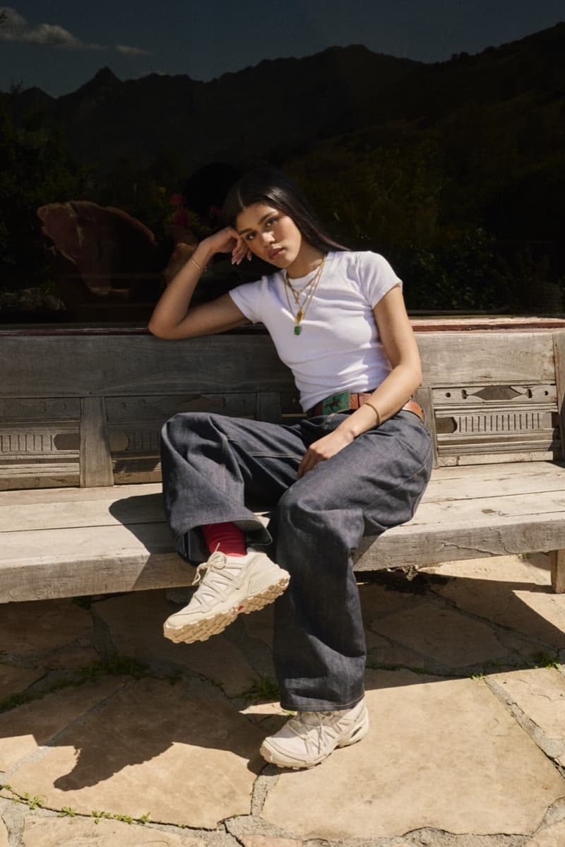 salomon ama lou girl musician singer crop top jeans horse sneakers shoes