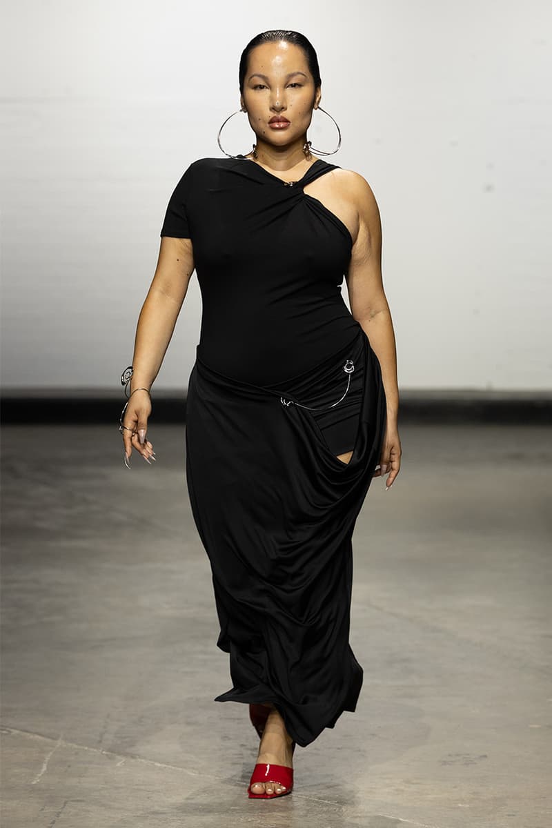 Karoline Vitto, SS25, Fashion Week Spring/Summer 2025, Runway, Collections, Plus Size, Raisa Flowers, Angellika Morton, Tsunaina