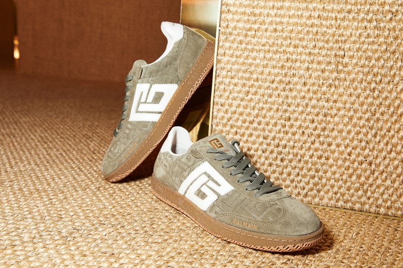 Balmain's New SWAN Sneaker Arrives in Cool Khaki