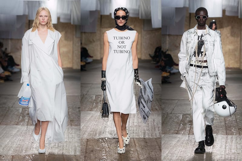 Moschino SS25 Was a "Piece of Sheet"