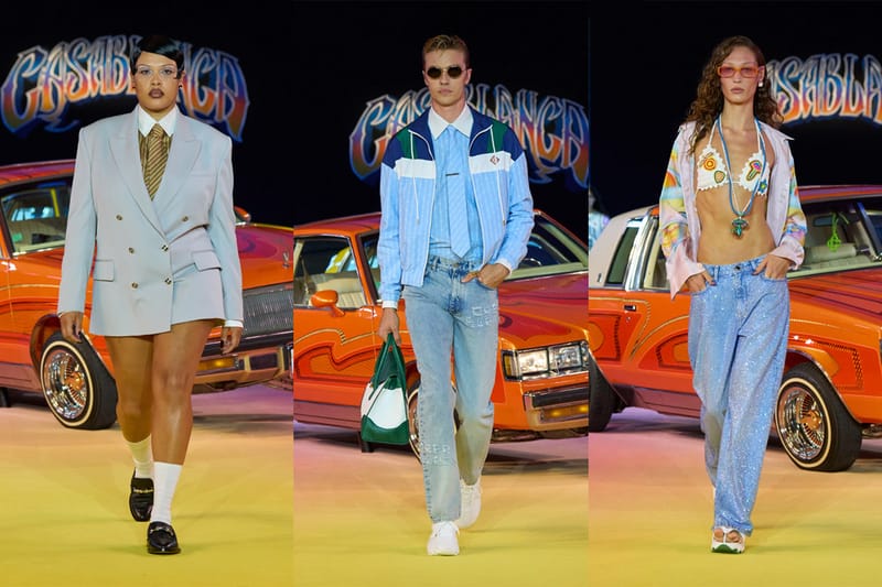 Casablanca SS25 Makes Cars Couture