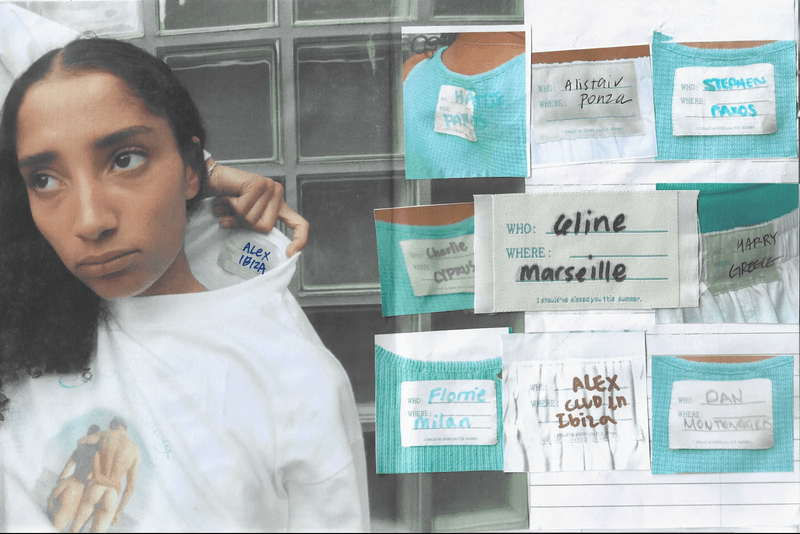 fruity booty tank top shorts body girl wet