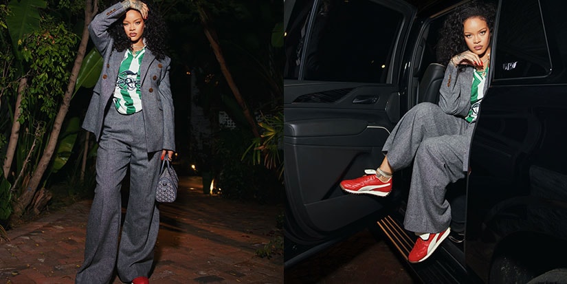 Rihanna Pratinjau Sepatu Kets Fenty Puma Avanti Baru Rihanna Pratinjau Sepatu Kets Fenty Puma Avanti Baru