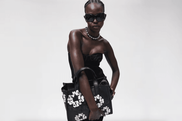 The Marc Jacobs Tote Bag Gets a Denim Tears Makeover