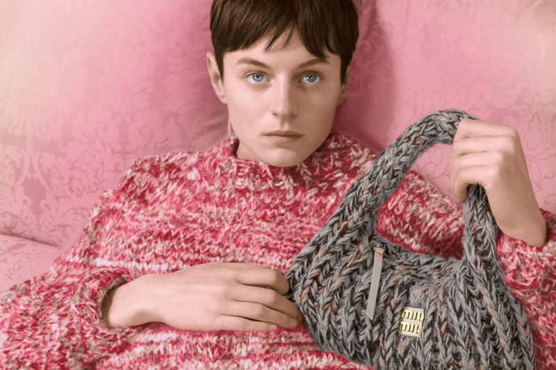 Emma Corrin Debuts Miu Miu's Upcycled Collection in New Holiday Campaign