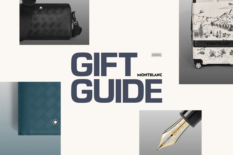 Hypebae Gift Guide 2024 Montblanc's Luxury Goods Hypebae