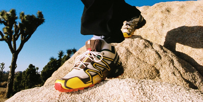 Sepatu VANDYTHEPINK dan Salomon Drop Burger