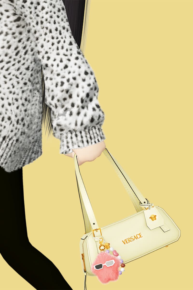 Versace, Drest, Snapchat, Zepeto, "Tag" Bag, 