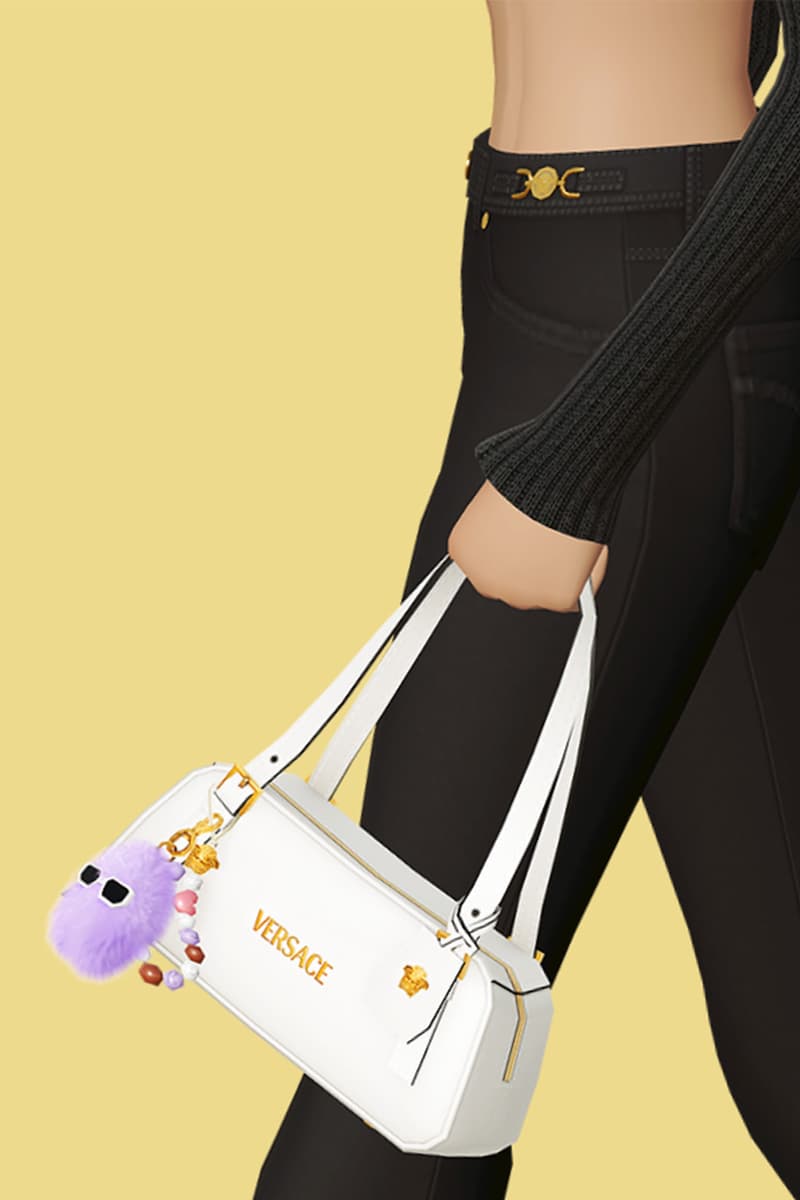 Versace, Drest, Snapchat, Zepeto, "Tag" Bag, 