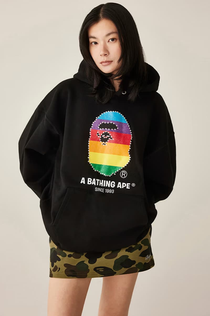 BAPE, Spring/Summer 2025, Collections, Y2K, Rave, Tracksuits, Denim, Shirts, Jackets