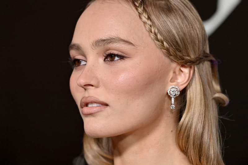 lily-rose depp at nosferatu premiere, makeup, beauty, chanel, the idol 